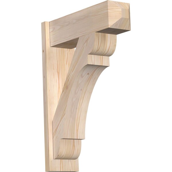 Ekena Millwork Olympic Smooth Craftsman Outlooker, Douglas Fir, 7 1/2"W x 24"D x 32"H OUT08X24X32OLY04SDF - main